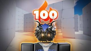 I got a 100 WIN STREAK in ROBLOX RIVALS..