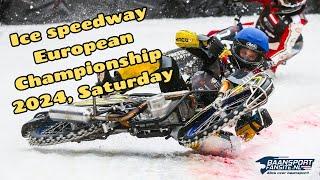 Ice Speedway I European Championship 2024 Saturday I 3 Crashes