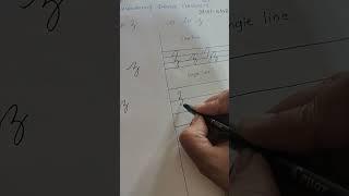 English cursive writing practice for beginners | Simple words practice with capital A-Z #shorts