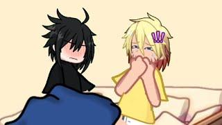 Be sweet to Sasuke, he has a crush on you ️ || meme || ( NaruSasu + Kushina ) [ AU alternativa ]