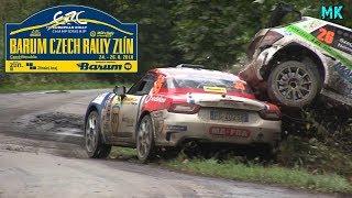 Barum Czech Rally Zlin 2018 RZ Rajnochovice Crash/Action