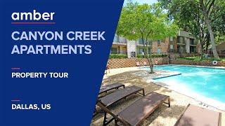 Property Tour | Canyon Creek Apartments | Student Accommodation in Dallas | USA | amber
