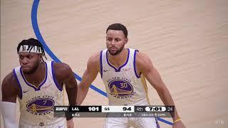 Lakers vs Warriors I Full Game Highlights  I October 14, 2024 NBA 2K25 Highlights 2K