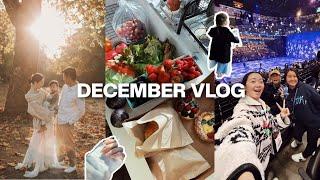 DEC VLOG｜一年一度家庭照 看Disney on Ice️ Kaia的圣诞表演活动｜周末farmer's market