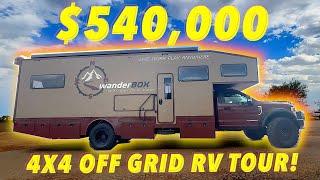 EPIC 4x4 Off-Grid RV/Camper - wanderBOX Outpost 35 FULL Walkthrough!