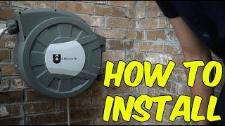 How to Easily Install Your Wall Mounted Garden Hose Reel