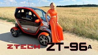  ZTECH ZT-96A  mopedautó, avagy Mini  Űrjárgány bemutató videó