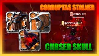 CALAVERA EN CORRUPTAS!! TOP META BUILD STALKER 95%WINRATE ALBION ONLINE ESPAÑOL 2024