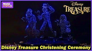 Disney Treasure Christening Ceremony Highlights - Disney Cruise Line (Official)