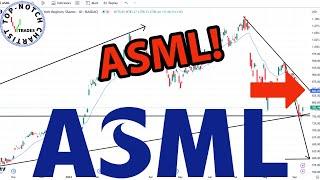 ASML Holding N.V. Stock (ASML) | Technical Analysis with Price Targets. #investing