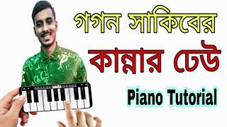 Kannar Dheu | Piano Tutorial | ORG Entertainment | by Saidul