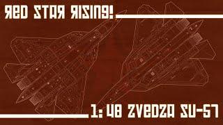 Red Star Rising! Building the Zvezda 1/48 SU-57 - Part One