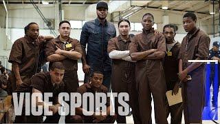 Carmelo Anthony Visits Rikers Island: Stay Melo