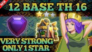 TOP 12 BEST WAR/ CWL | TH16 War Base Link | Th16 Anti Rootrider Link | Anti 3 Star Base