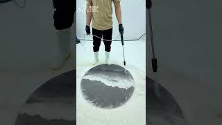 Magic in 60 Seconds: Relaxing Carpet Washing Sounds #carpetcleaning #shorts