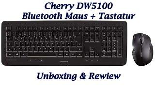 Cherry DW5100 - Maus + Tastatur Bundle mit Bluetooth für 30€ - German/ Deutsch - Unboxing/ Review