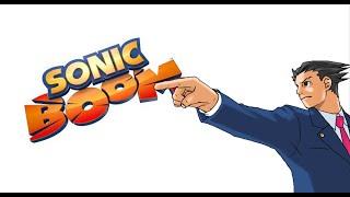 Sonic Boom but in Ace Attorney