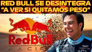 TRAS LA SALIDA DE SERGIO PÉREZ RED BULL SE QUEDA SIN SOLUCIONES EN LA F1 | "QUITAR PESO Y EL LAWSON"