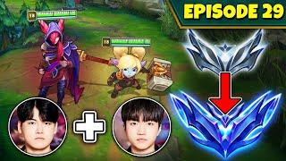 We copied the World Champion's bot lane comp... | EPISODE 29 - BRONZE TO DIAMOND