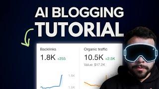 Complete AI BLOGGING Tutorial In 2024 (Rank #1 On Google)