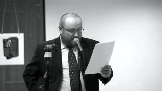 Галерея уральской литературы - свои стихи читает Денис Каменщиков