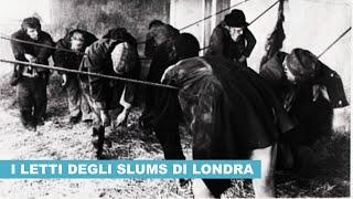 Le Corde degli Slums Londinesi: letti per i Poveri di EPOCA VITTORIANA