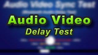 Bluetooth Delay test (Audio Video Sync Test)