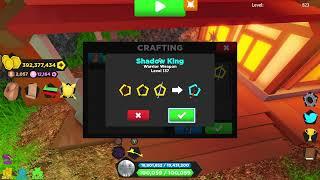 Crafting shadow king is Treasure Quest #roblox #treasurequest