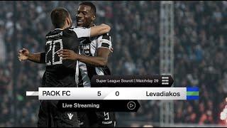 PAOK TV Rewind: ΠΑΟΚ-Λεβαδειακός 5-0 [Full Game] - PAOK TV