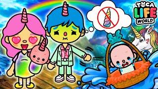 РОДИТЕЛИ БРОСИЛИ МЕНЯ, ПОТОМУ ЧТО Я НЕ ЕДИНОРОГ! Toca Boca Life World