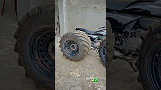 Splendor with monster tyres#splendor #monster #modified #viralshorts #viral