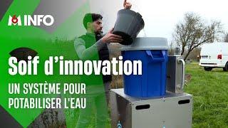 Il a inventé une machine pour dépolluer l'eau