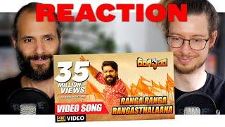 Rangasthalam (2018) Ranga Ranga Rangasthalaana - Favorite Song Reaction | Ram Charan | Sukumar