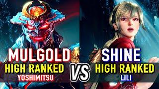 T8  MULGOLD (Yoshimitsu) vs SHINE (Lili)  Tekken 8 High Level Gameplay