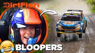  Bloopers & Funny Moments from WRC Rally Finland 2024