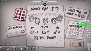 The Binding of Isaac Afterbirth+ 7 Character Speedrun WR 1:18:04