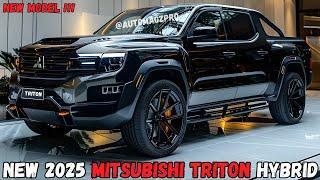 New Design!! 2025 Mitsubishi Triton Revealed : What's New?