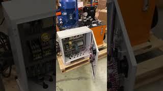 Гидростанция, маслостанция со шкафом управления #shorts #гидравлика #hydraulic #automation