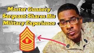 Marine Corps Master Gunnery Sergeant Sharea his *30 YEARS* Of Military Experiences