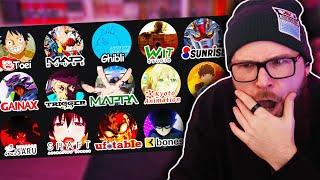 Every Anime Studios Explained Part 1 Reaction