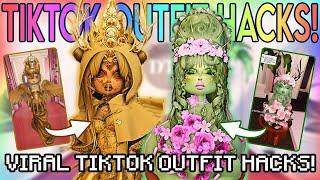 Testing TOP VIRAL TIKTOK OUTFIT HACKS in DRESS TO IMPRESS!  | Roblox