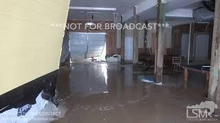 North Topsail Beach, NC Hurricane Florence huge waves and surge crash through home knock down wall