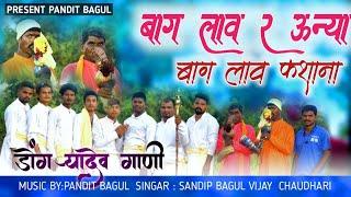 बाग लाव र ऊन्या बाग लाव कशाना Aadiwashi Kokani songs #present_pandit_bagul