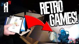 RETRO VIDEO GAMES IN THE DARK AT THE CAR BOOT SALE! | VIDEO GAME HUNTING!