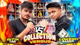 Lokesh Gamer Vs Two Side Gamers  Collection Battle Who Will Win  Garena Free Fire