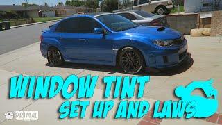 Window Tint Laws - My Subaru Window Tint Setup SmurfinWRX