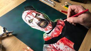 Drawing Art The Clown - Terrifier Time-lapse | Artology