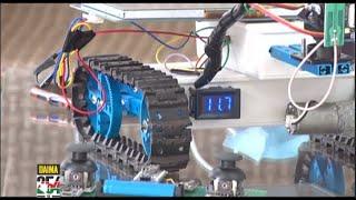 Kenyan Youth Create House Cleaning & Security Systems Robot || DaimaNaTusker254