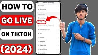 live Proof how to go live on tiktok 2024 || go live on tiktok without 100 followers 2024