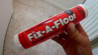 Using fix-a-floor on bathroom floor tiles